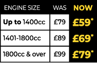 Service Pricing Table