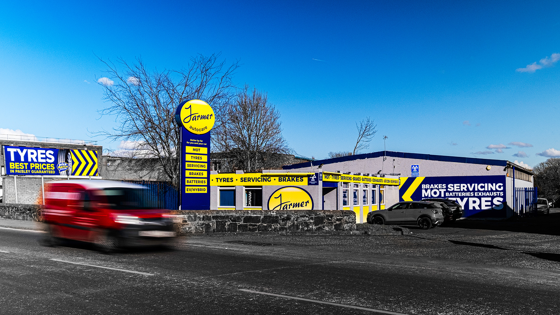 Tyres in Paisley Value Tyres Paisley Farmer Autocare
