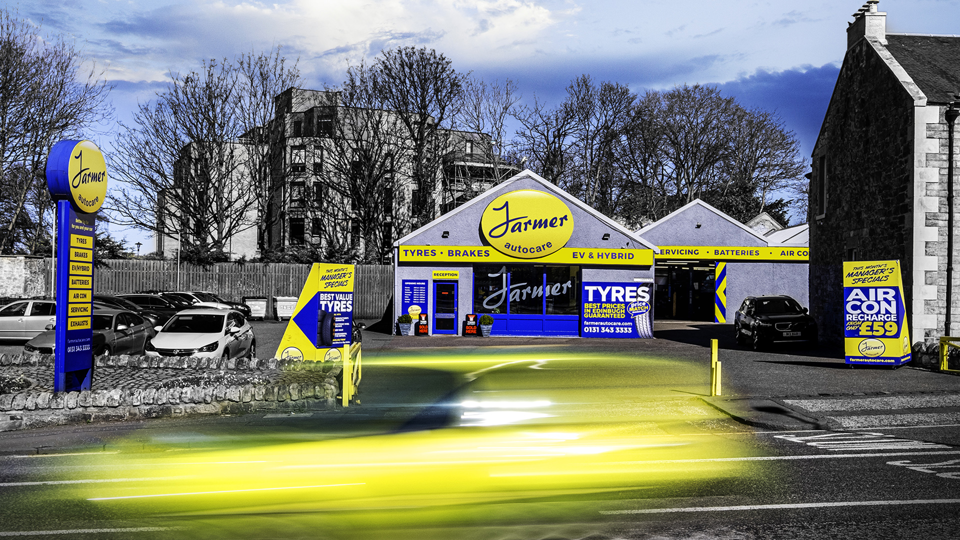 Tyres Maidencraig, Edinburgh Tyres Edinburgh Farmer Autocare